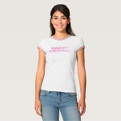 RC white&pink T-Shirt