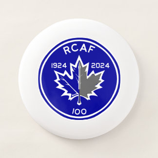 RCAF 100 Vintage Gray Logo Wham-O Frisbee