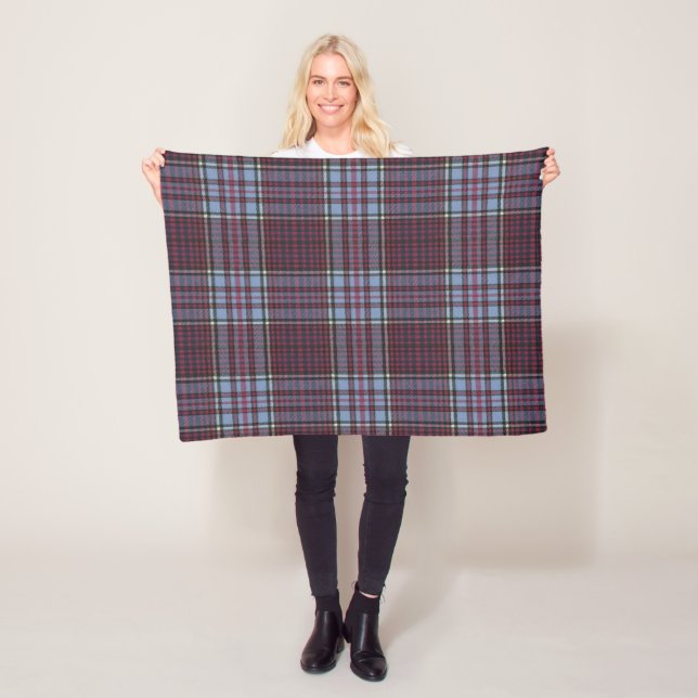 RCAF-M Original Tartan Fleece Blanket (In Situ)