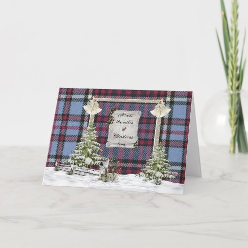 RCAF Original Tartan Holiday Card