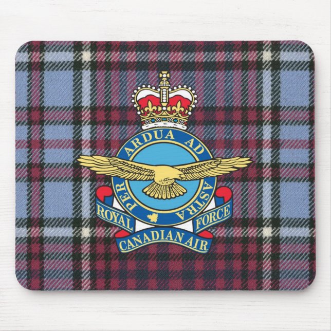 RCAF Original Tartan Mouse Pad (Front)