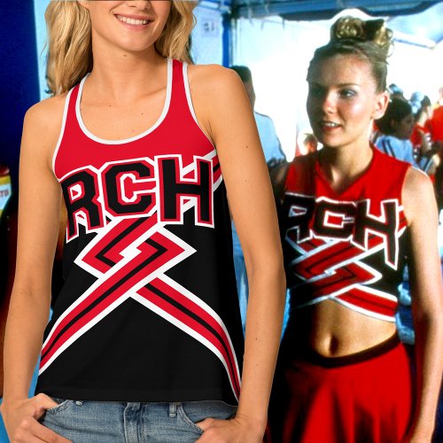 RCH Bring it On Movie Toros Cheerleader Uniform Tank Top