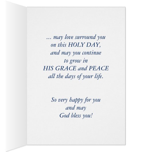 RCIA Dove Circle on Yellow, Sister-in-Law, Convert (Inside (Right))