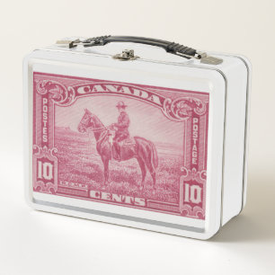 RCMP Mountie Metal Lunchbox
