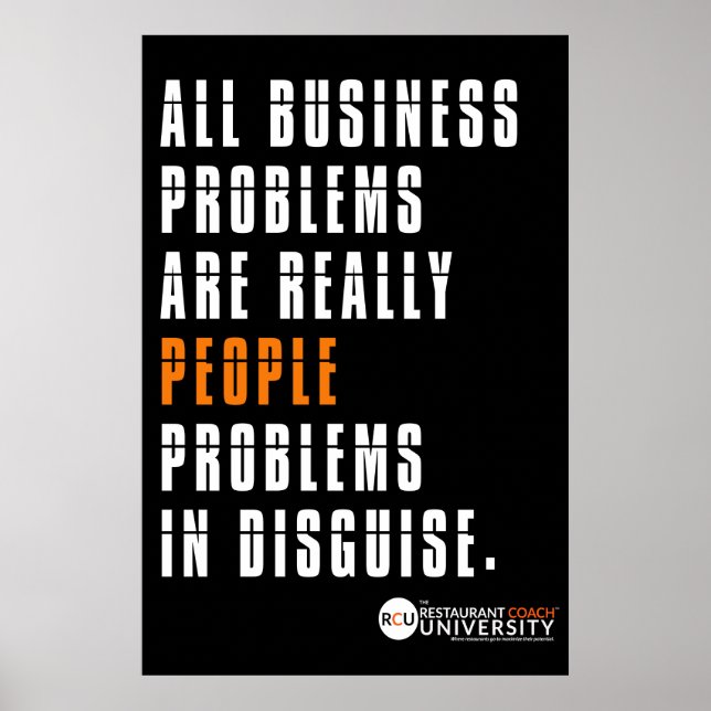 RCU Business Problems Poster (Front)