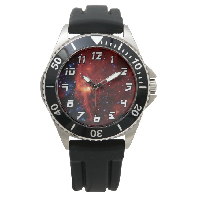 RCW 108 Star Forming Region - Hubble Space Photo Watch (Front)
