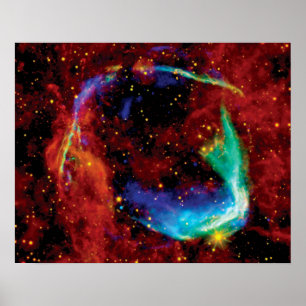 RCW 86 Supernova Remnant - NASA Hubble Space Photo Poster