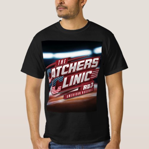 RD3 Catchers Clinic Energizing American Baseball  T_Shirt