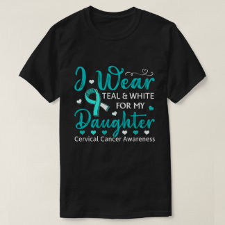 RD Cervical Cancer Shirt For Daughter Cancer Aware