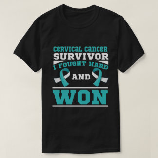 RD Cervical Cancer Survivor Gifts For Women End Of T-Shirt