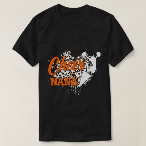 Rd Cheer Nana On Cheetah Shirt Sports Shirt