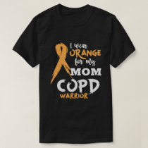 RD Custom COPD Awareness Shirt, I Wear Orange For  T-Shirt
