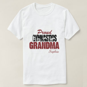 RD Custom Gymnastics Grandma Shirt, Rhinestone T-Shirt