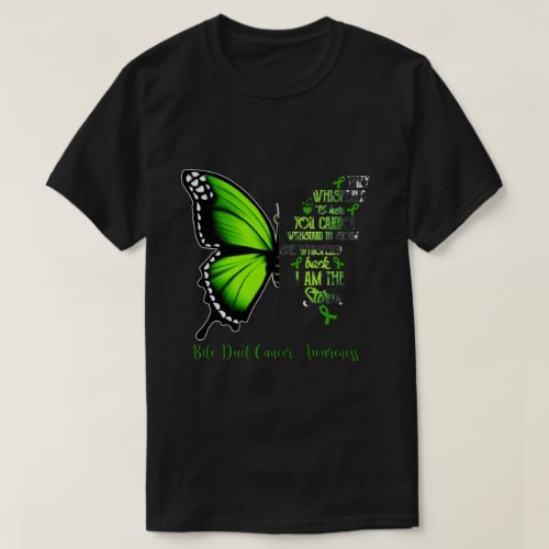 RD I Am The Storm Bile Duct Cancer Awareness T_Shirt