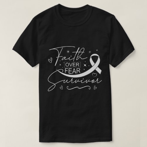 RD Lung Cancers Fight Cancer Ribbon Shirt