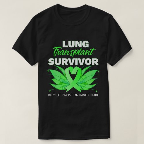 RD Lung Transplant Warrior Survivor Disease Patien T_Shirt