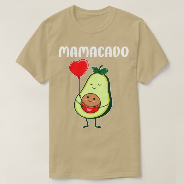 RD Mamacado Avocado Pregnant Mom Pregnancy Avo T-Shirt (Design Front)