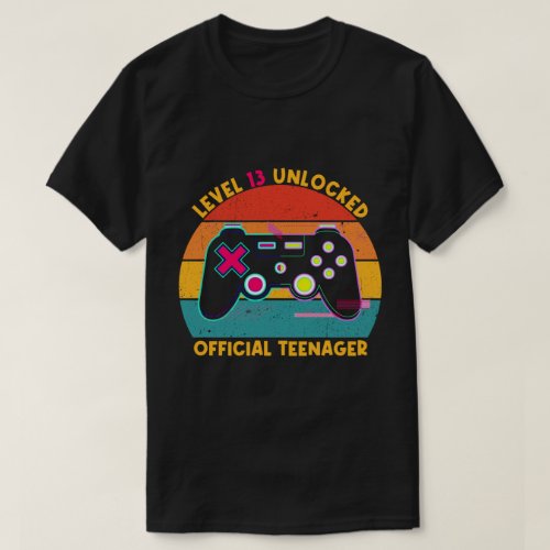 RD Official Teenager Level 13 Unlocked T_Shirt