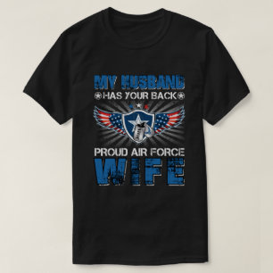 RD Personalized Air Force Shirt, My Husband T-Shirt