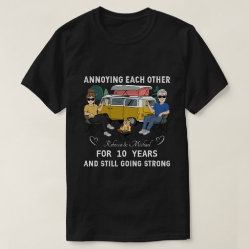 RD Personalized Annoying Each Other For Years  T_Shirt