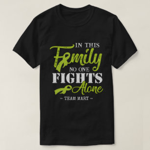 RD Personalized Lymphoma Cancer Awareness T-Shirt