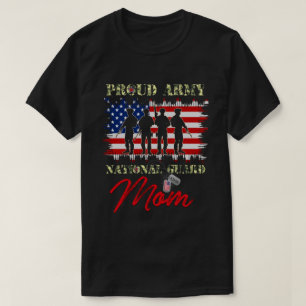 RD Personalized Proud Army National Guard Mom T-Shirt