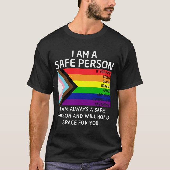 RD Safe Person Shirt, LGBTQ Ally Shirt, LGBT Shirt (Front)