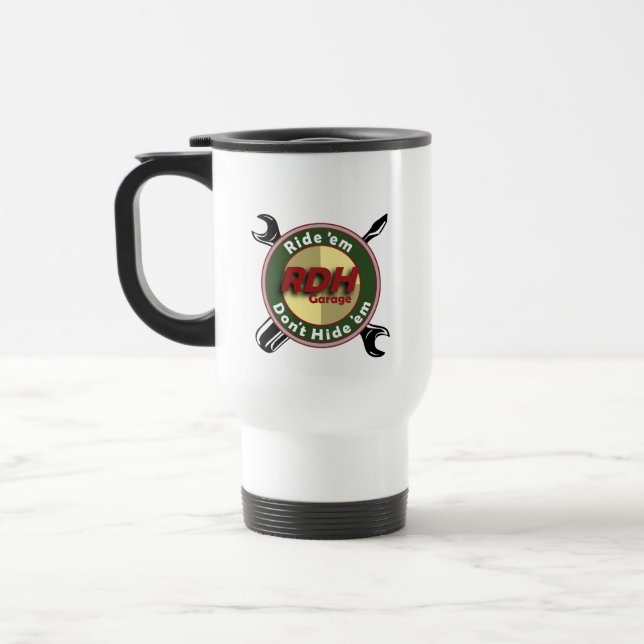 RDH Garage Logo Travel Mug (Left)