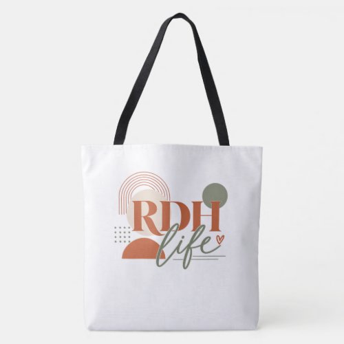 RDH Life Modern Large Tote Bag gift dental hygiene