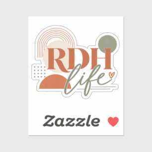 RDH Life Modern Vinyl Sticker
