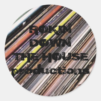 RDHprod. Stacked Records Sticker