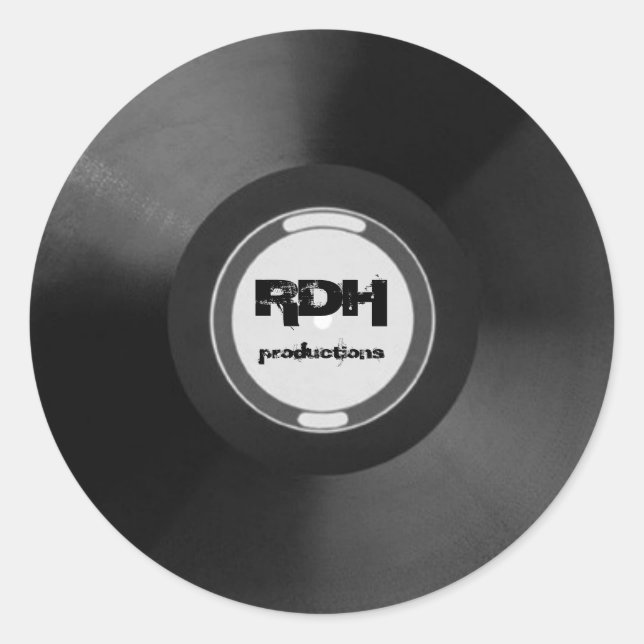 RDHprod. Vinyl Sticker (Front)