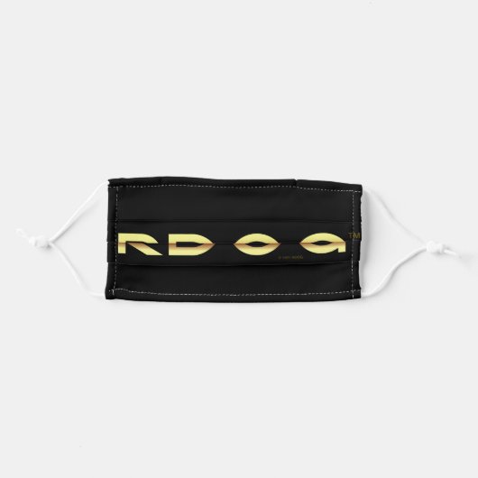 RDOG Classic Black Face Mask (Front, Folded)