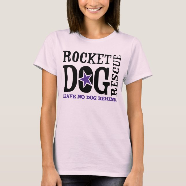 RDR Logo (blk/purple) T-Shirt (Front)