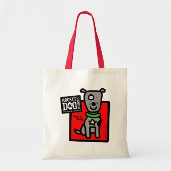 Rdr Todd Parr - Gray Dog Tote Bag by RocketDogRescue at Zazzle