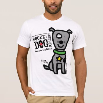 Rdr - Todd Parr (lrg Dog Gray) T-shirt by RocketDogRescue at Zazzle
