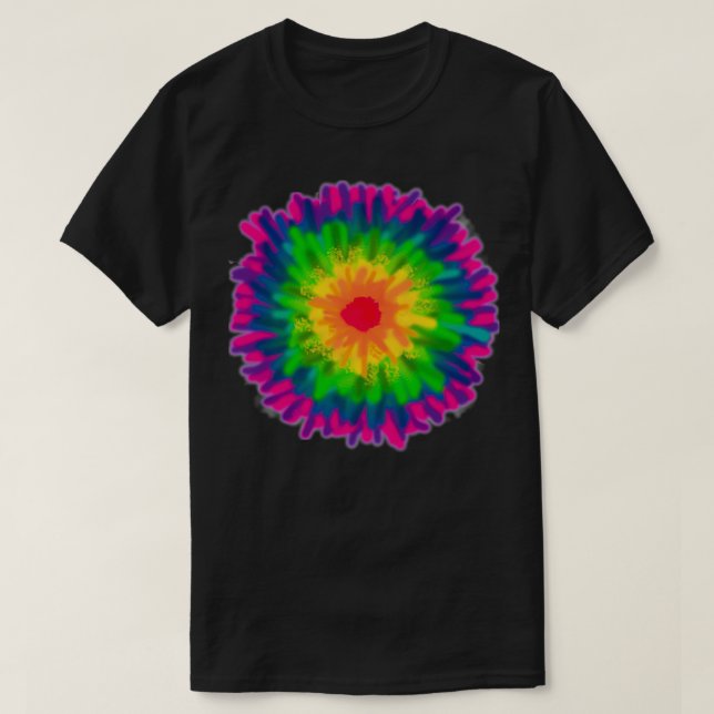 rDrgs Rainbow Bullseye T-Shirt (Design Front)