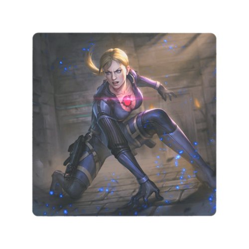 RE5 Feral Jill Metal Print