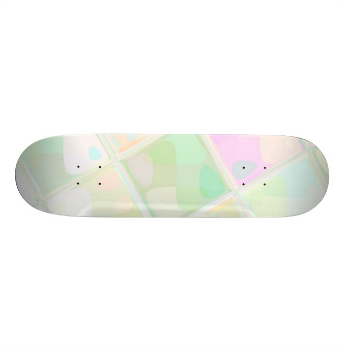 Re Created Mirrored SQ Skateboard Deck