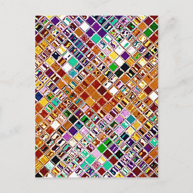 Re-Created Mosaic Postcard (Front)