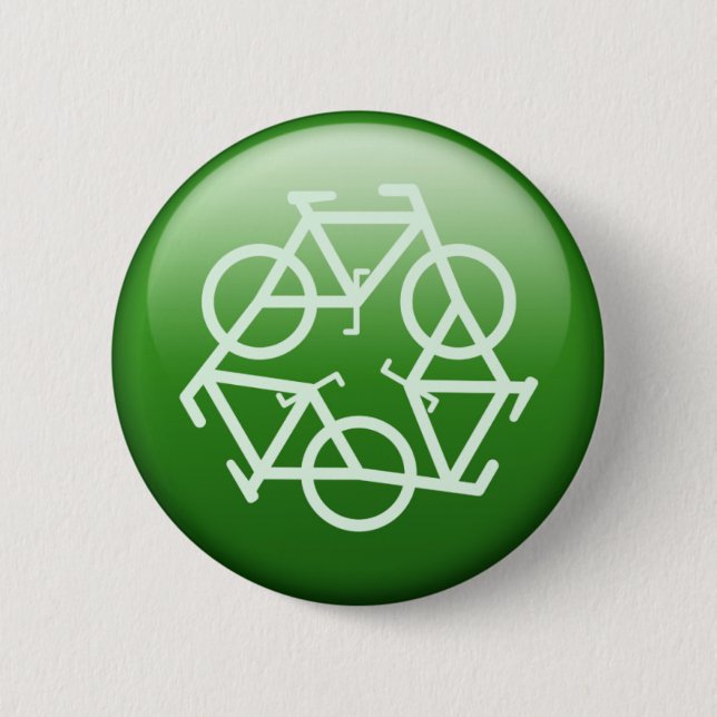 Re-Cycle Pinback Button (Front)
