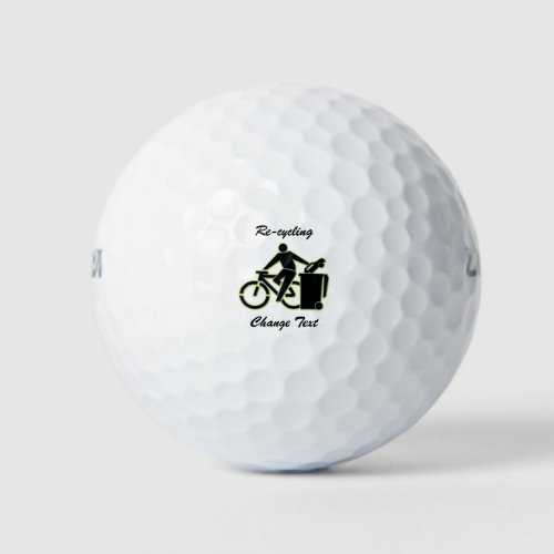 Re_Cycle Your Car Dump It and Get a Bike Golf Balls