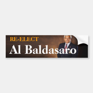 Re-Elect Al Baldasaro Bumper Sticker