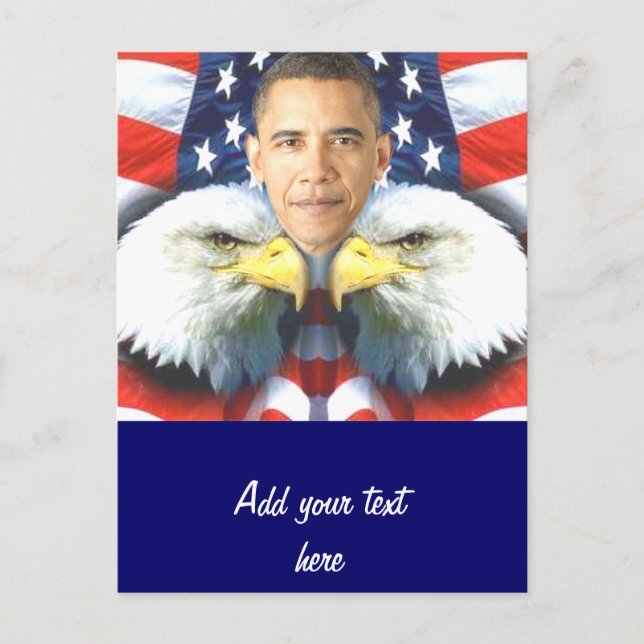 Re-elect Barack Obama_ Postcard (Front)