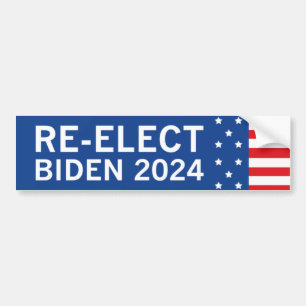 Re-Elect Biden 2024 Bumper Sticker