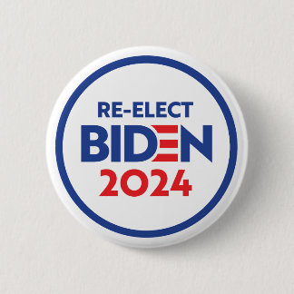 Re-Elect Biden Button