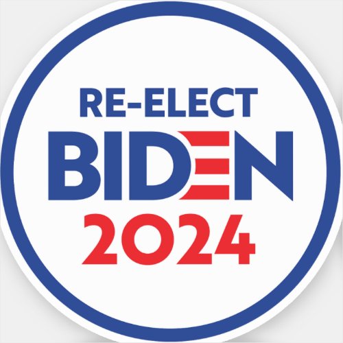 Re_Elect Biden Sticker