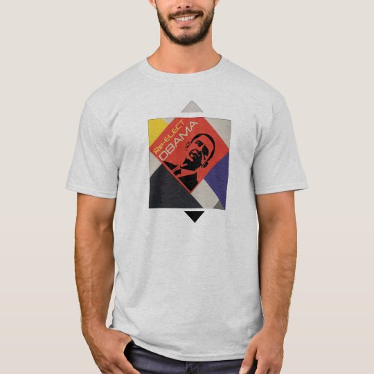 Re-Elect Obama -- De Stijl style T-Shirt