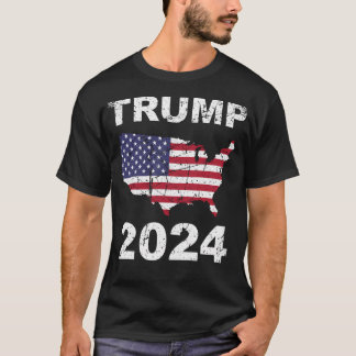 Re-Elect President Donald Trump 45 47 45Th 47Th Us T-Shirt