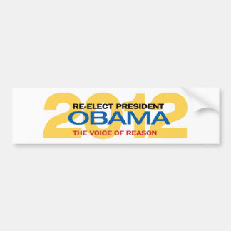 Re-elect President Obama Bumper Sticker